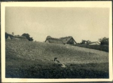 Kobieta na polu w Osmolicach