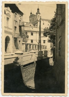 Ulica Żmigr&oacute;d w kierunku Katedry Lubelskiej