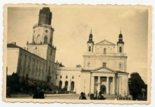 Katedra i Wieża Trynitarska przed wojną