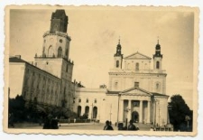 Katedra i Wieża Trynitarska przed wojną