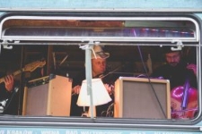 "Dziadobus", muzyczny performance w czasie Festiwalu "Miasto Poezji" 2015