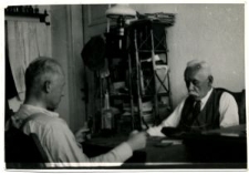 Rodzina Koziejowskich na plebanii w Klementowicach