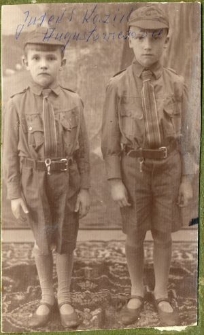 Kazik i Jurek Augustowiczowie, krewni Bielskich