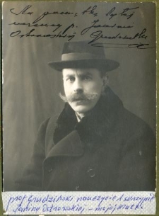 Profesor Grudziński, nauczyciel gry na skrzypcach