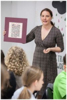 Warsztaty kaligrafii z Renatą Horbaczewską w "Domu Słów" przy ul. Żmigród 1