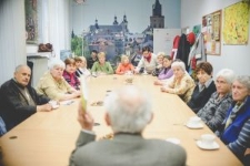 Mieszkanie Poezji w czasie Festiwalu "Miasto Poezji" 2015 - spotkanie z Piotrem Matywieckim