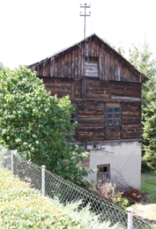 Młyn wodny przy Rynku 2 (?) w Wojsławicach, ściana wschodnia