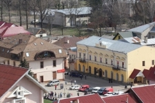 Kos&oacute;w, widok na miasto z G&oacute;ry Miejskiej