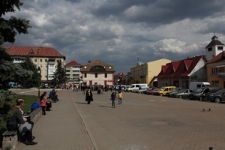 Kosów, rynek w centrum miasta