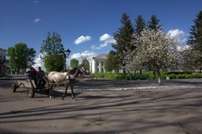 Bełz, rynek gł&oacute;wny