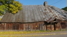 Old wooden house in Kock at Kościuszko street
