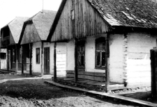 Krasnobród, domy podcieniowe