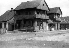 Krasnobród, domy podcieniowe