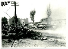 Przedmieścia Lublina tuż po wojnie