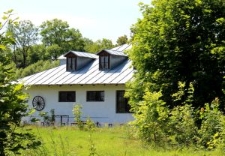 Fragment zabudowań gospodarczych pałacu w Horodyszczu