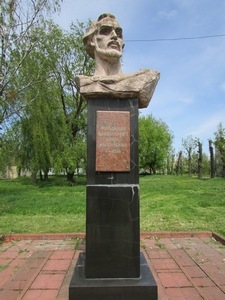 Pomnik księcia Włodzimierza w centrum Lubomla