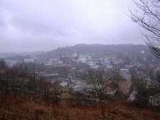 Krzemieniec, widok na miasto