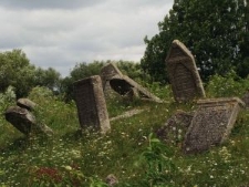 Jewish cemetery in Busk