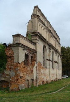 Ruiny Wielkiej Synagogi w Brodach z 1742 roku