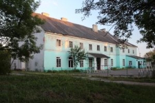 Oficyna południowa pałacu Branickich z XVIII wieku w Lubomlu