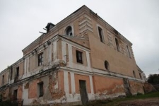 The Great Synagogue in Dubno, built between 1782 and 1784