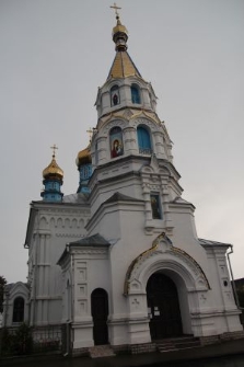 Saint Elijah orthodox church in Dubno