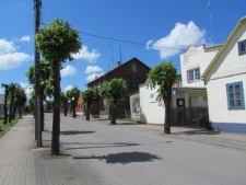 Zabudowa ulicy Zaszkolnej w Siemiatyczach