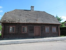 A wooden house in Siemiatycze
