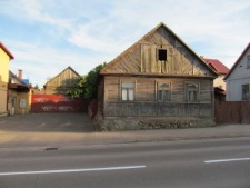 A wooden house in Siemiatycze