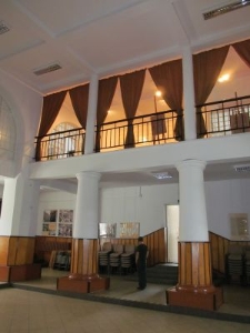 Wntętrze synagogi w Siemiatyczach