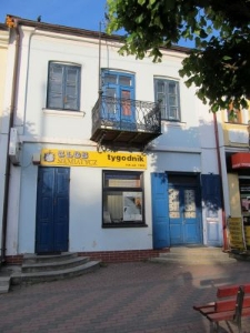 Dom przy placu Jana Pawła II w Siemiatyczach, obecnie siedziba tygodnika Głos Siemiatycz