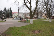 Pomnik Roksolany na rynku gł&oacute;wnym w Rohatynie