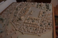 The model of Rohatyn at the local historic museum