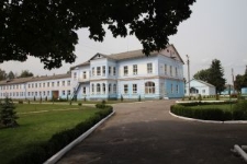 Dawny pałac w Bereźnem, obecnie szpital