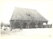 Lamus plebański w Knyszynie, około 1953 roku