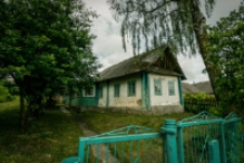 Przedwojenna zabudowa Wołożyna