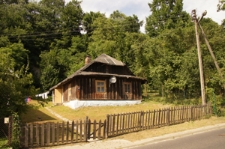 Dom drewniany przy ulicy Klukowskiego 60 w Szczebrzeszynie