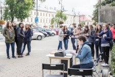 76 rocznica śmierci pod niemieckimi bombami poety J&oacute;zefa Czechowicza, Lublin 09.09.2015r.