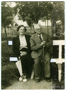 Mordechai i Leah Blumensztok - dziadkowie Irith Hass