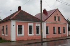 Przedwojenna zabudowa Kobrynia