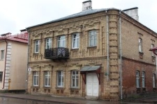 Pre-war buildings in Kobryn
