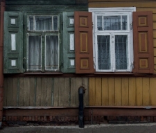 Drewniany dom w Międzyrzecu Podlaskim