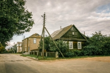 Przedwojenne budynki w Motolu