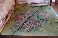 Makieta R&oacute;żany - ekspozycja w muzeum kompleksu pałacowego Sapieh&oacute;w w R&oacute;żanie