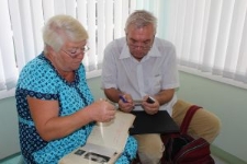 An oral history interview for Shtetl Routes project