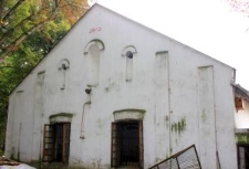 Fragment budynku gospodarczego majątku w Pszczelej Woli