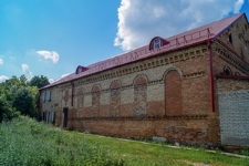 Northern facade of the yeshiva in Radun