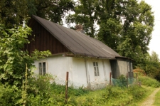 Dom drewniany przy ulicy Klukowskiego w Szczebrzeszynie (numeracja parzysta)