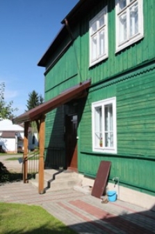 Dom drewniany przy ulicy Wyzwolenia 1 w Szczebrzeszynie