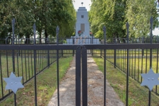 Pomnik w Żołudku, postawiony na miejscu masowej egzekucji Żydów 9 maja 1942 roku